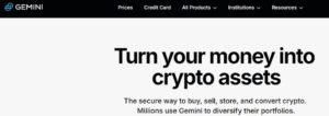 Gemini exchange